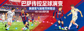 巴萨传控足球演变，佩德里与加维双核驱动，tiki-taka现代版