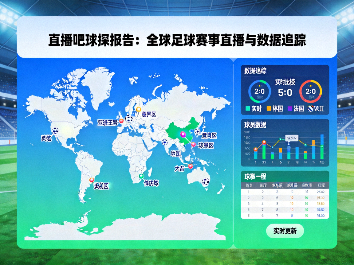 直播吧球探报告：全球足球赛事直播与数据追踪